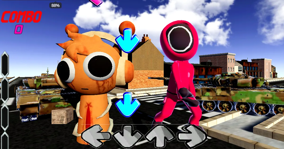 squid sprunki dance game